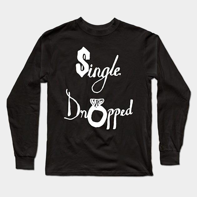 single dropped Long Sleeve T-Shirt by Oluwa290